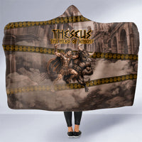 Theseus The Hero Of Athens Hooded Blanket Greek Mythology Minotaur Ancient Warrior Art