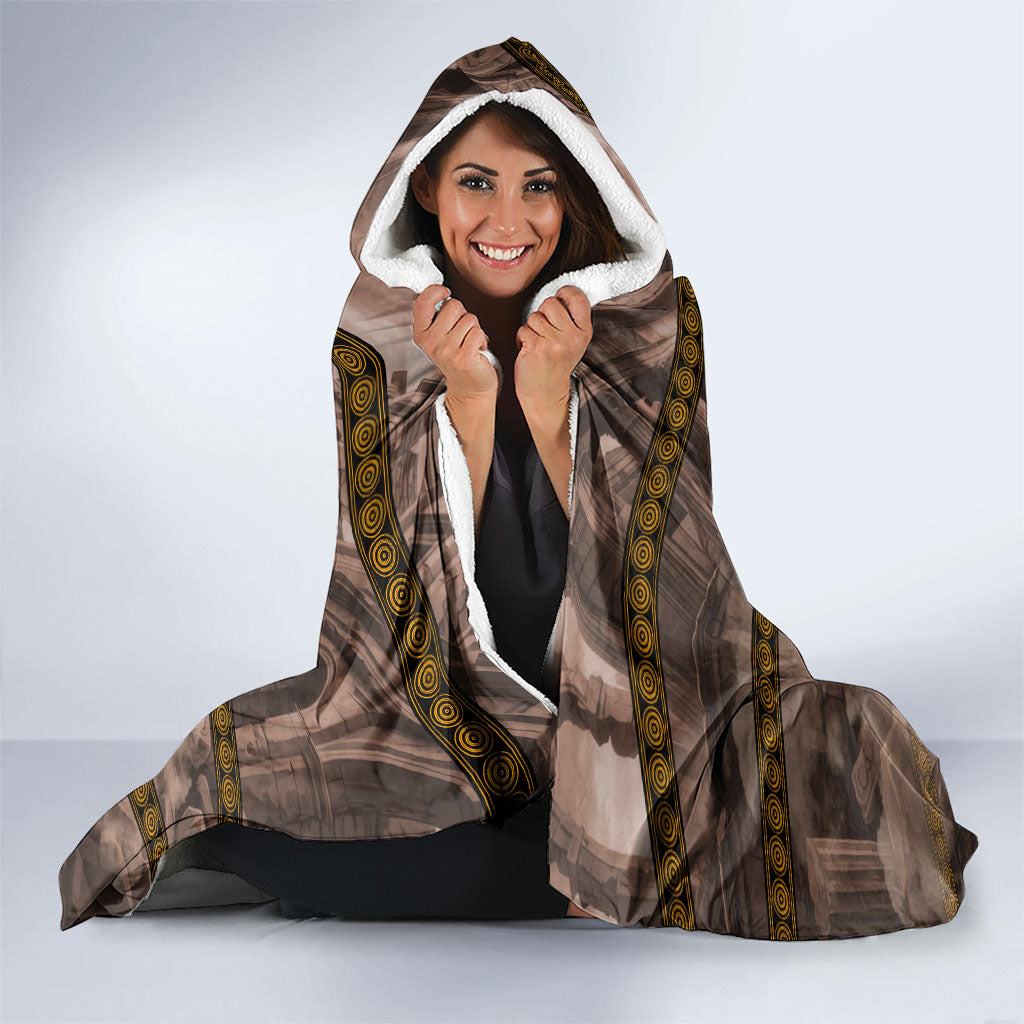 Theseus The Hero Of Athens Hooded Blanket Greek Mythology Minotaur Ancient Warrior Art