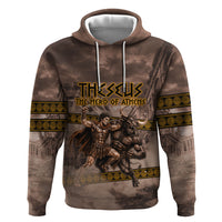 Theseus The Hero Of Athens Hoodie Greek Mythology Minotaur Ancient Warrior Art