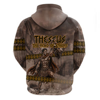 Theseus The Hero Of Athens Hoodie Greek Mythology Minotaur Ancient Warrior Art
