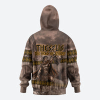 Theseus The Hero Of Athens Hoodie Greek Mythology Minotaur Ancient Warrior Art