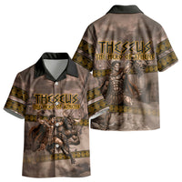 Theseus The Hero Of Athens Kid Hawaiian Shirt Greek Mythology Minotaur Ancient Warrior Art