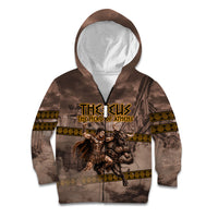 Theseus The Hero Of Athens Kid Hoodie Greek Mythology Minotaur Ancient Warrior Art