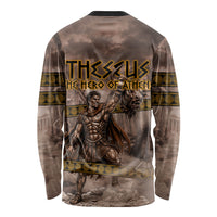 Theseus The Hero Of Athens Long Sleeve Shirt Greek Mythology Minotaur Ancient Warrior Art