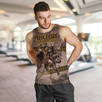 Theseus The Hero Of Athens Men Tank Top Greek Mythology Minotaur Ancient Warrior Art