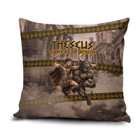 Theseus The Hero Of Athens Pillow Cover Greek Mythology Minotaur Ancient Warrior Art