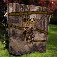 Theseus The Hero Of Athens Quilt Greek Mythology Minotaur Ancient Warrior Art