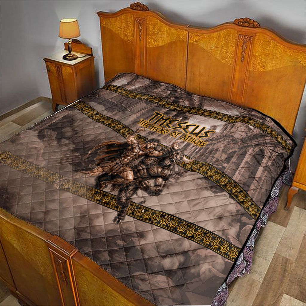 Theseus The Hero Of Athens Quilt Greek Mythology Minotaur Ancient Warrior Art