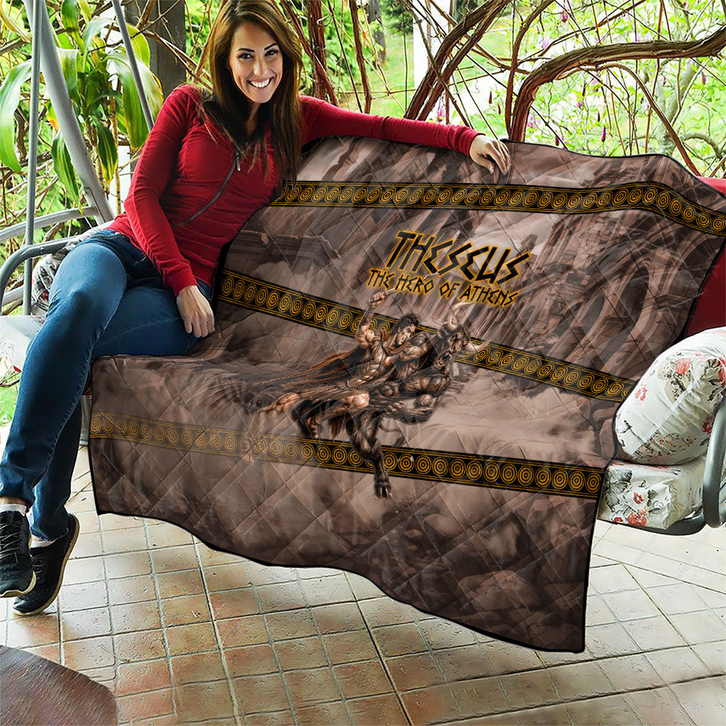 Theseus The Hero Of Athens Quilt Greek Mythology Minotaur Ancient Warrior Art