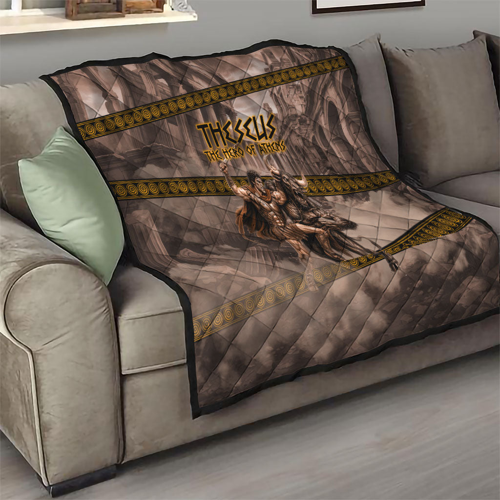 Theseus The Hero Of Athens Quilt Greek Mythology Minotaur Ancient Warrior Art