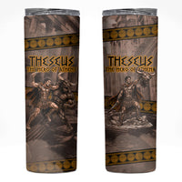 Theseus The Hero Of Athens Skinny Tumbler Greek Mythology Minotaur Ancient Warrior Art