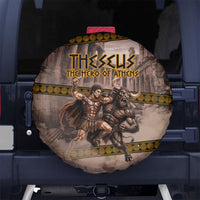 Theseus The Hero Of Athens Spare Tire Cover Greek Mythology Minotaur Ancient Warrior Art