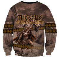 Theseus The Hero Of Athens Sweatshirt Greek Mythology Minotaur Ancient Warrior Art