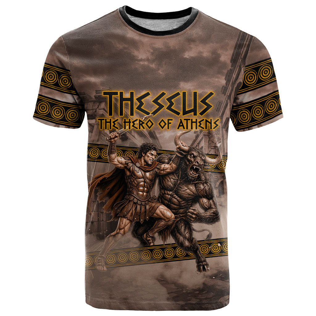 Theseus The Hero Of Athens T Shirt Greek Mythology Minotaur Ancient Warrior Art