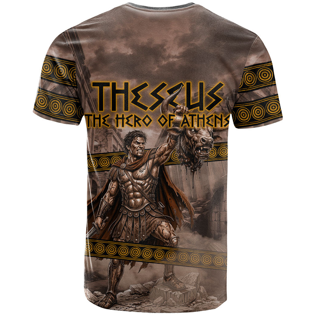 Theseus The Hero Of Athens T Shirt Greek Mythology Minotaur Ancient Warrior Art
