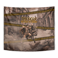 Theseus The Hero Of Athens Tapestry Greek Mythology Minotaur Ancient Warrior Art