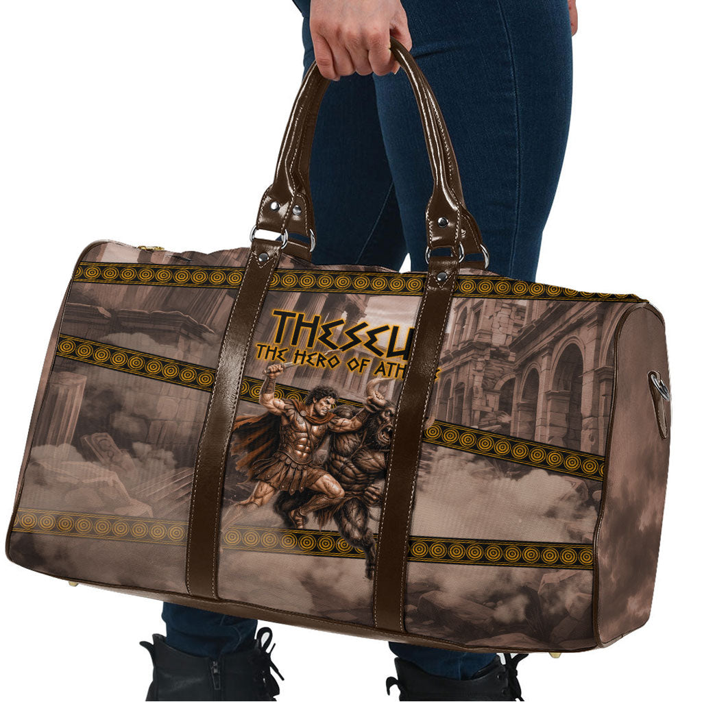 Theseus The Hero Of Athens Travel Bag Greek Mythology Minotaur Ancient Warrior Art