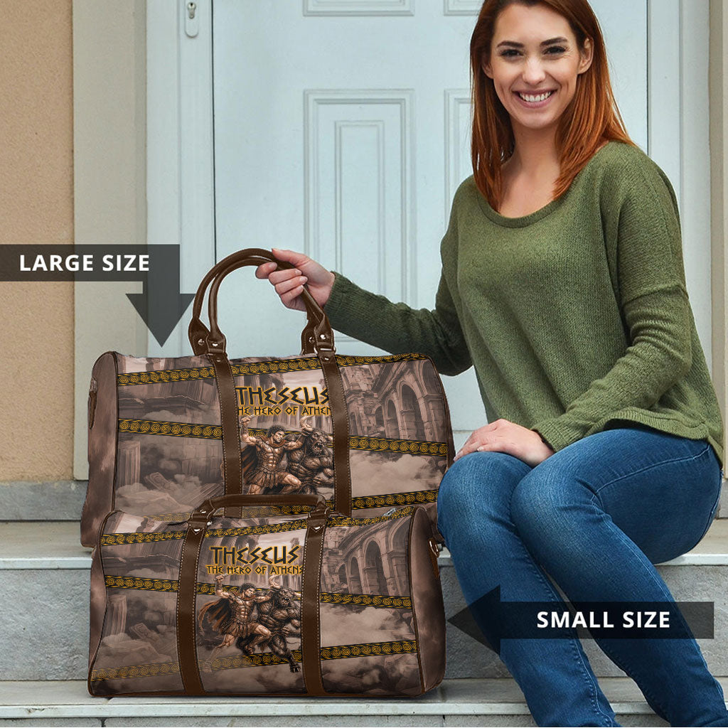Theseus The Hero Of Athens Travel Bag Greek Mythology Minotaur Ancient Warrior Art