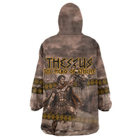 Theseus The Hero Of Athens Wearable Blanket Hoodie Greek Mythology Minotaur Ancient Warrior Art