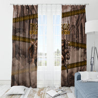 Theseus The Hero Of Athens Window Curtain Greek Mythology Minotaur Ancient Warrior Art