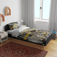 Theseus In The Heart Of The Labyrinth Bedding Set Ancient Greek Mythology Minotaur Warrior Battle Art