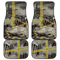Theseus In The Heart Of The Labyrinth Car Mats Ancient Greek Mythology Minotaur Warrior Battle Art