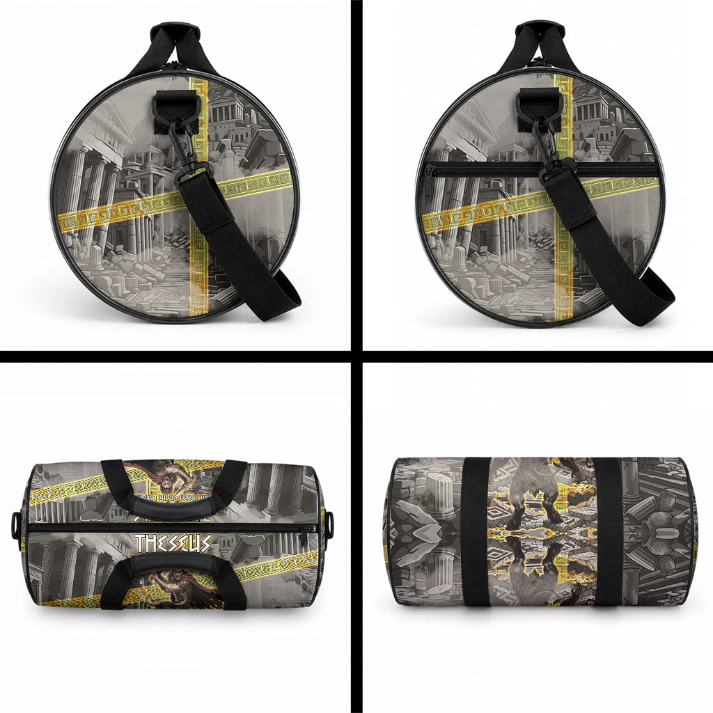 Theseus In The Heart Of The Labyrinth Duffle Bag Ancient Greek Mythology Minotaur Warrior Battle Art