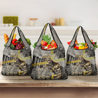 Theseus In The Heart Of The Labyrinth Grocery Bag Ancient Greek Mythology Minotaur Warrior Battle Art
