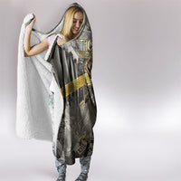 Theseus In The Heart Of The Labyrinth Hooded Blanket Ancient Greek Mythology Minotaur Warrior Battle Art