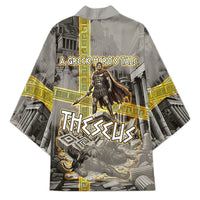 Theseus In The Heart Of The Labyrinth Kimono Ancient Greek Mythology Minotaur Warrior Battle Art