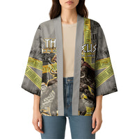 Theseus In The Heart Of The Labyrinth Kimono Ancient Greek Mythology Minotaur Warrior Battle Art