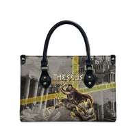 Theseus In The Heart Of The Labyrinth Leather Bag Ancient Greek Mythology Minotaur Warrior Battle Art