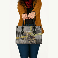 Theseus In The Heart Of The Labyrinth Leather Bag Ancient Greek Mythology Minotaur Warrior Battle Art