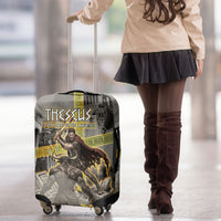 Theseus In The Heart Of The Labyrinth Luggage Cover Ancient Greek Mythology Minotaur Warrior Battle Art