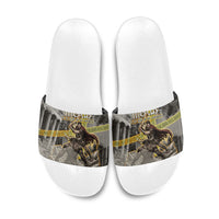 Theseus In The Heart Of The Labyrinth Slide Sandals Ancient Greek Mythology Minotaur Warrior Battle Art