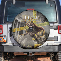 Theseus In The Heart Of The Labyrinth Spare Tire Cover Ancient Greek Mythology Minotaur Warrior Battle Art