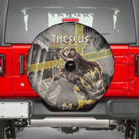 Theseus In The Heart Of The Labyrinth Spare Tire Cover Ancient Greek Mythology Minotaur Warrior Battle Art