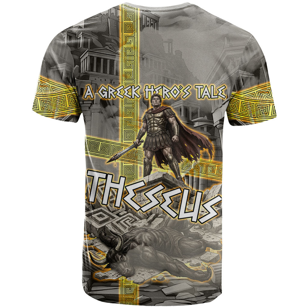 Theseus In The Heart Of The Labyrinth T Shirt Ancient Greek Mythology Minotaur Warrior Battle Art