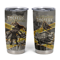 Theseus In The Heart Of The Labyrinth Tumbler Cup Ancient Greek Mythology Minotaur Warrior Battle Art