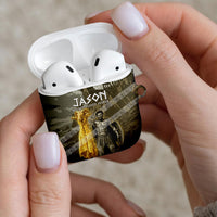 Jason Golden Fleece Seeker AirPods Case Ancient Greek Mythology Heroic Warrior Dragon Battle