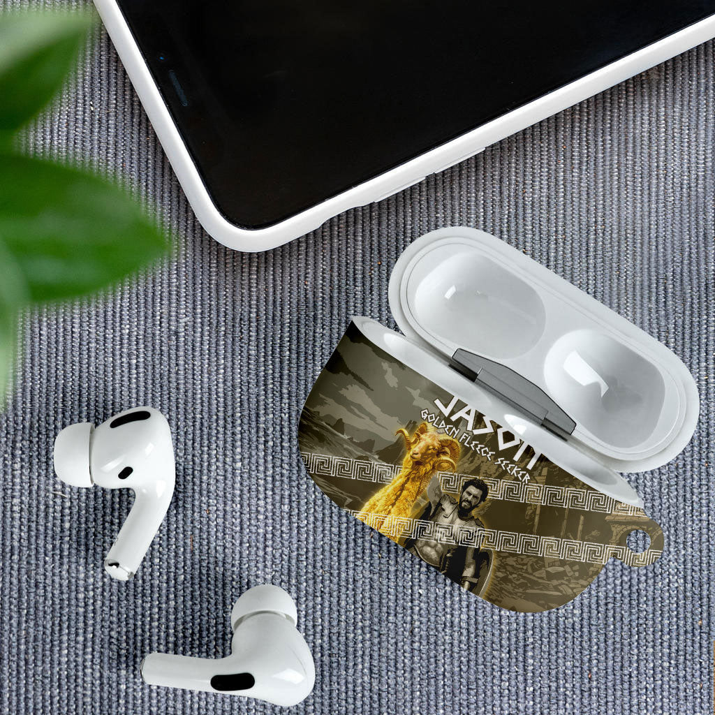 Jason Golden Fleece Seeker AirPods Case Ancient Greek Mythology Heroic Warrior Dragon Battle