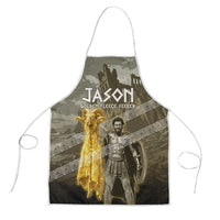 Jason Golden Fleece Seeker Apron Ancient Greek Mythology Heroic Warrior Dragon Battle