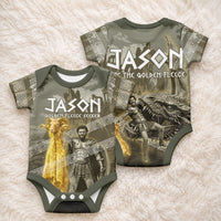 Jason Golden Fleece Seeker Baby Onesie Ancient Greek Mythology Heroic Warrior Dragon Battle