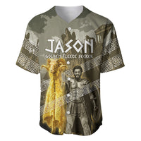 Jason Golden Fleece Seeker Baseball Jersey Ancient Greek Mythology Heroic Warrior Dragon Battle