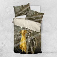 Jason Golden Fleece Seeker Bedding Set Ancient Greek Mythology Heroic Warrior Dragon Battle