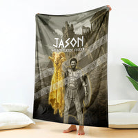 Jason Golden Fleece Seeker Blanket Ancient Greek Mythology Heroic Warrior Dragon Battle