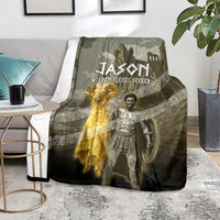 Jason Golden Fleece Seeker Blanket Ancient Greek Mythology Heroic Warrior Dragon Battle