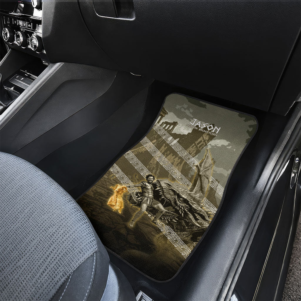 Jason Golden Fleece Seeker Car Mats Ancient Greek Mythology Heroic Warrior Dragon Battle