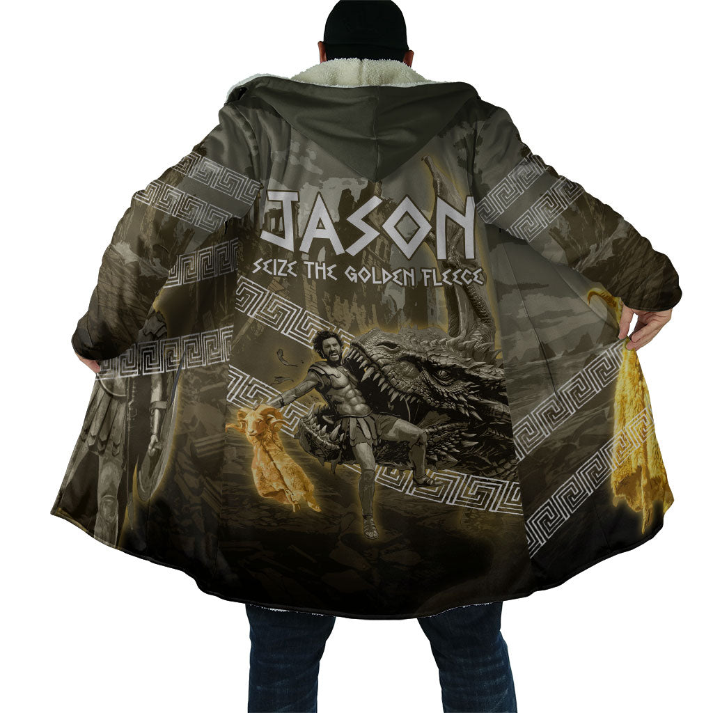Jason Golden Fleece Seeker Cloak Ancient Greek Mythology Heroic Warrior Dragon Battle