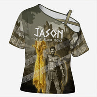 Jason Golden Fleece Seeker Cross Shoulder Shirt Ancient Greek Mythology Heroic Warrior Dragon Battle